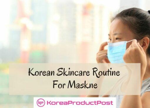 skincare routine for maskne