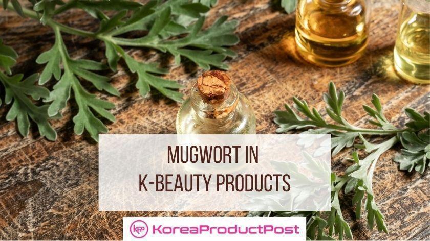 mugwort in k-beauty