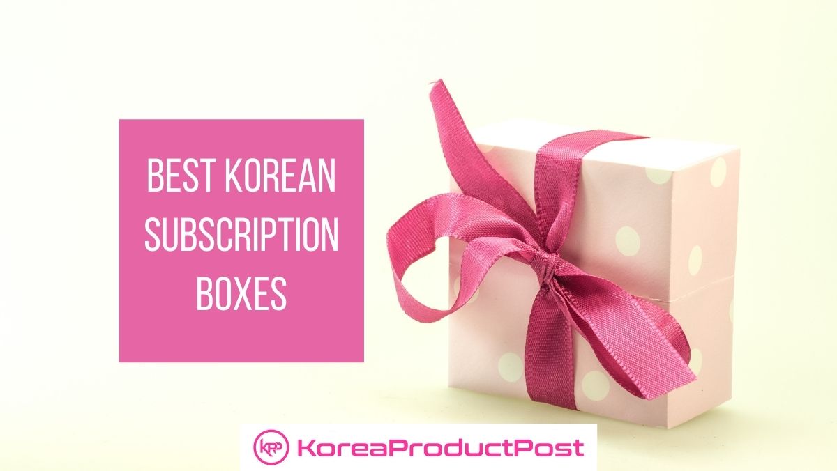 Korean subscription boxes