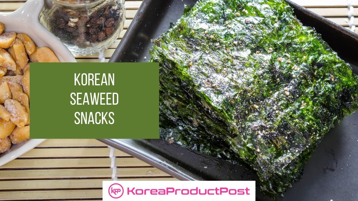 Korean seaweed snacks