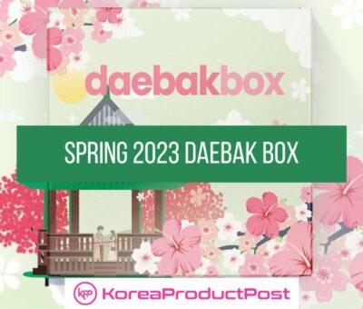 spring 2023 daebak box