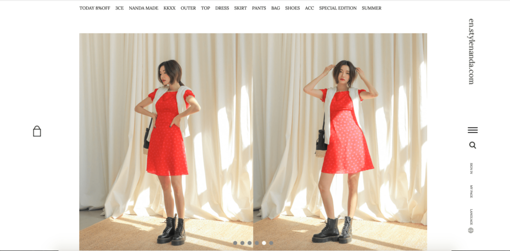 dress korea online shop