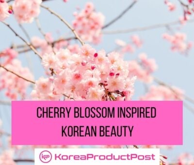 cherry blossom korean beauty