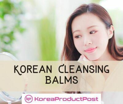 korean cleansing balms