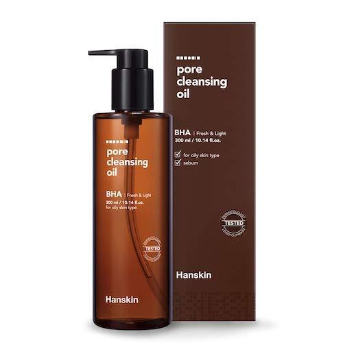 hanskin pore cleansing oil