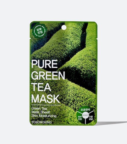 Tosowoong Pure Green Tea Sheet Mask