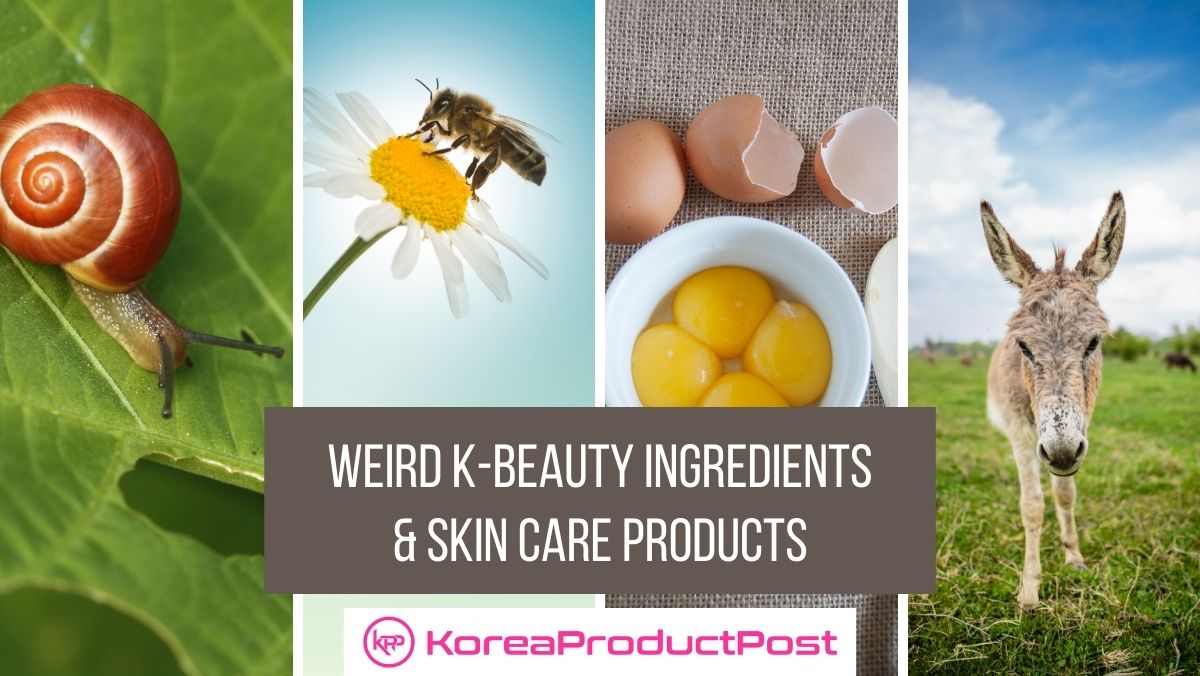 weird k-beauty skin care products
