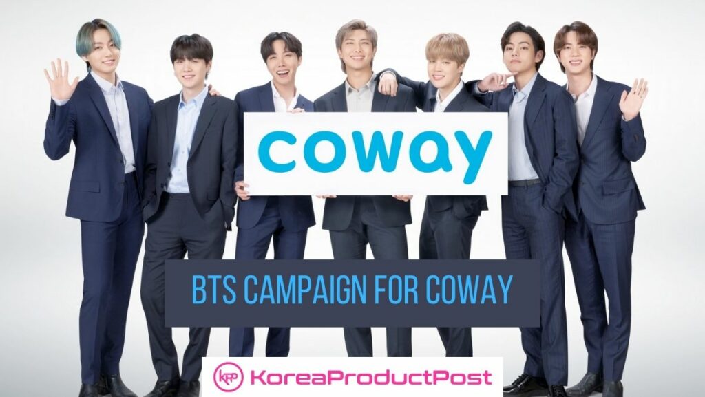 BTS Campaign For K-Home Appliance Brand Coway - KoreaProductPost