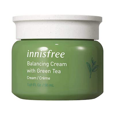  Innisfree Green Tea Moisture Balancing Cream 
