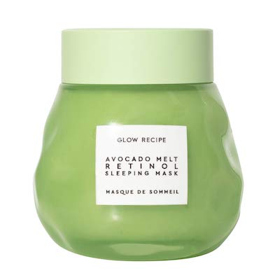 Glow Recipe Avocado Melt Retinol Sleeping Mask skip care trend