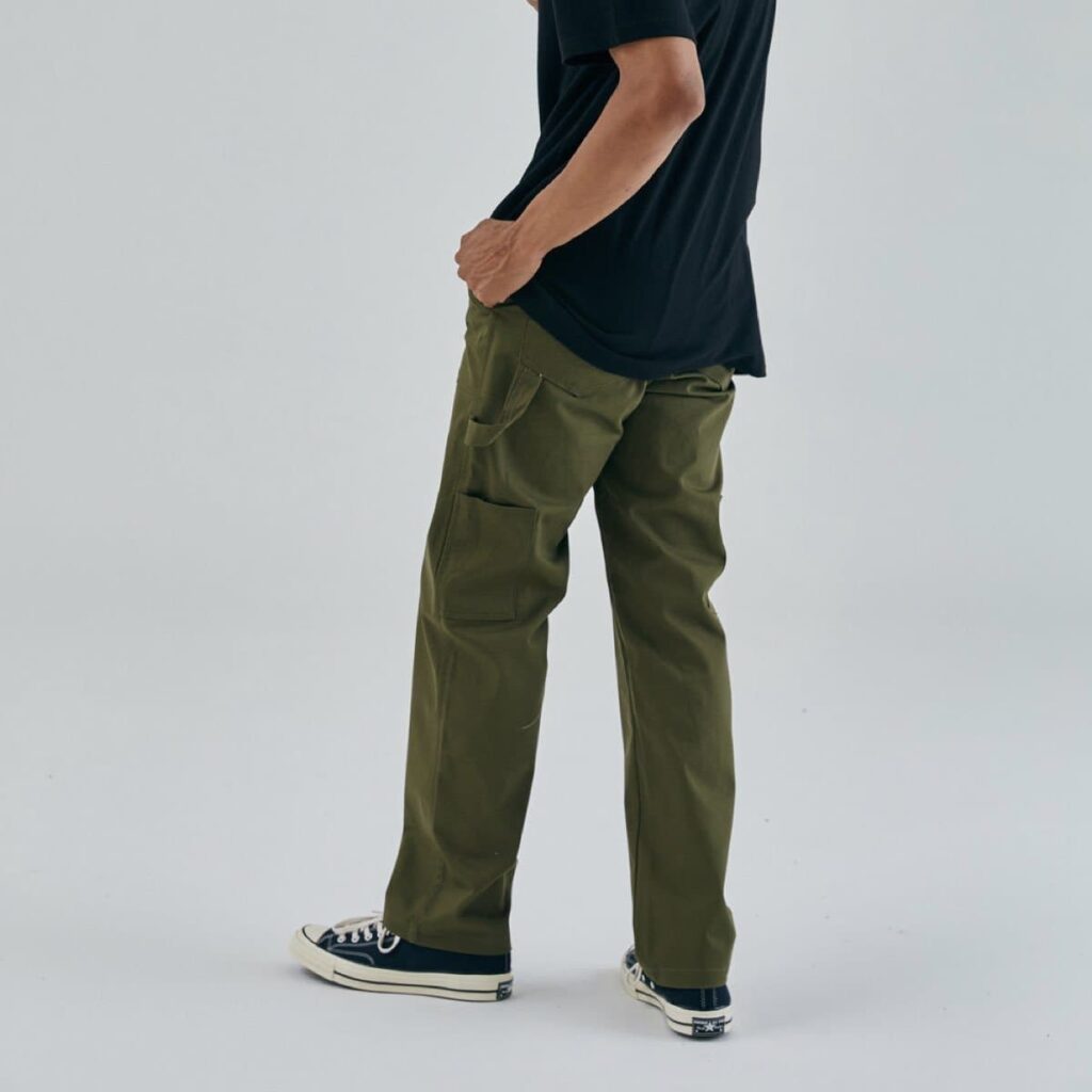 Dominant Chino Pocket Pants in Khaki, retailing at SGD115 at StyleupK korean fashion online