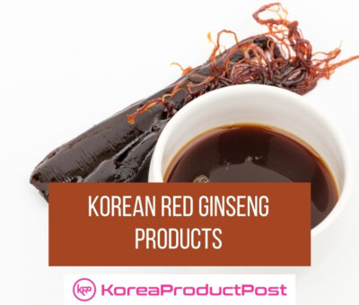 korean red ginseng products