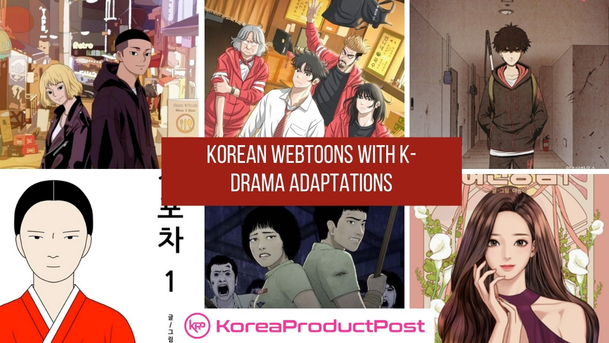 k-drama webtoons adaptations