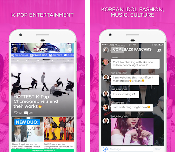 k-pop apps