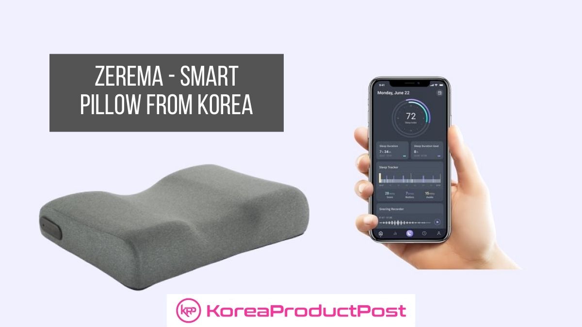 zerema smart pillow korean startup
