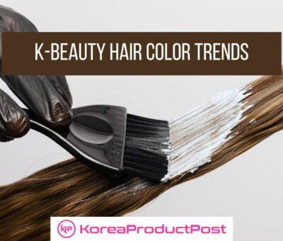 k-beauty hair color trends