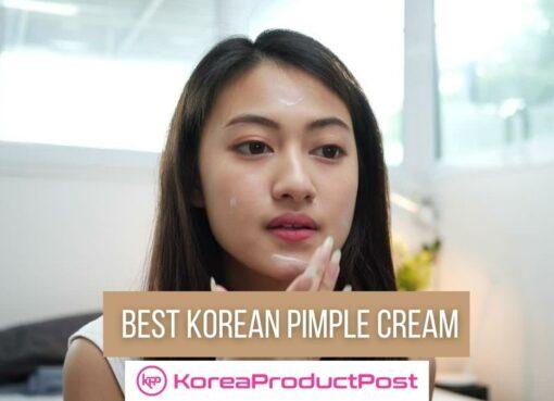 best korean pimple creams