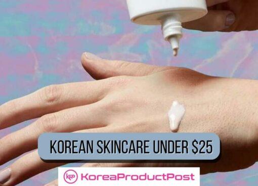 must-have korean skincare products under $25 shop