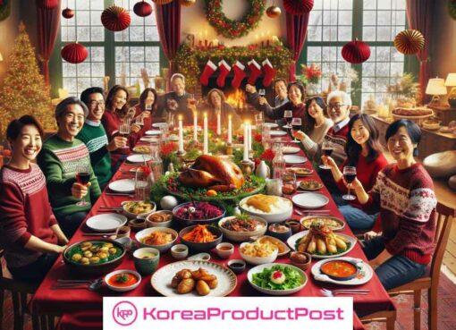 Korean meals and dishes for Christmas dinner ideas menu