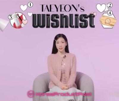 lunar new year chuseok gifts recommended by taeyeon