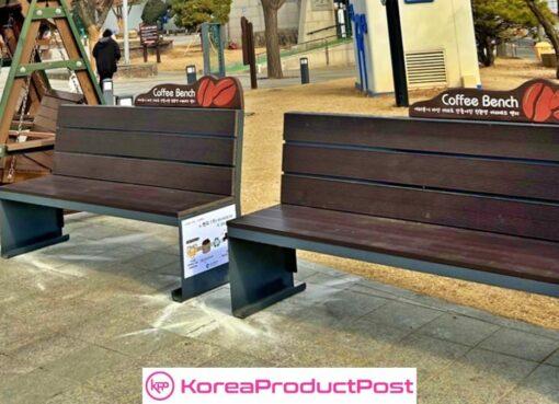 Roasted & Recycled: Discover Eco Benches from Coffee Grounds at Aetteul Square in Incheon