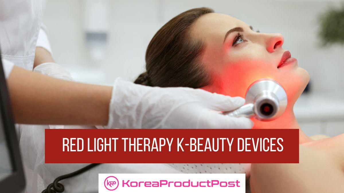 red light therapy devices k-beauty