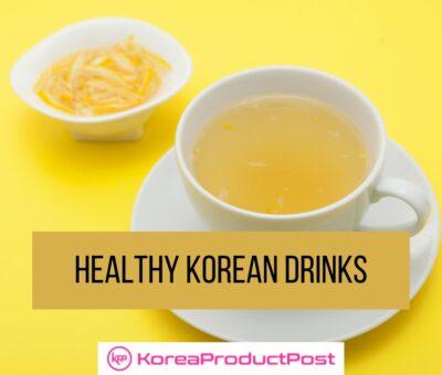 healthy korean drinks