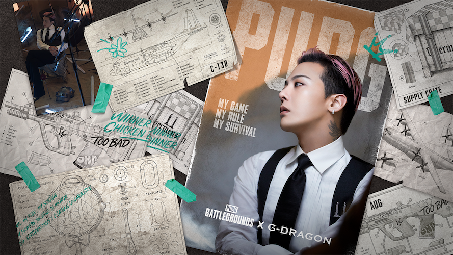 g-dragon pubg battlegrounds collab